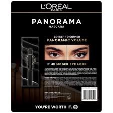 L’Oréal Paris Panorama Mascara – Corner-to-Corner Panoramic Volume 2 PACK, 2 × 9.9 ml (0.33 fl oz Each) - Image 2