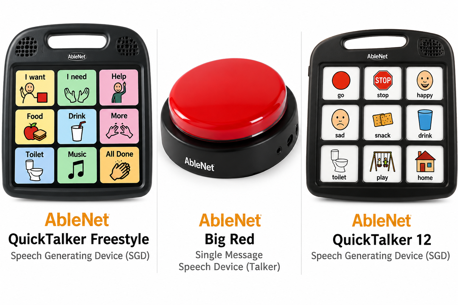 AbleNet Speech Generating Device , Autistic (Special Child)