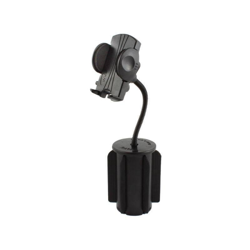 RAM-A-CAN II Cup Holder Mount with Universal Phone Holder us - Image 2